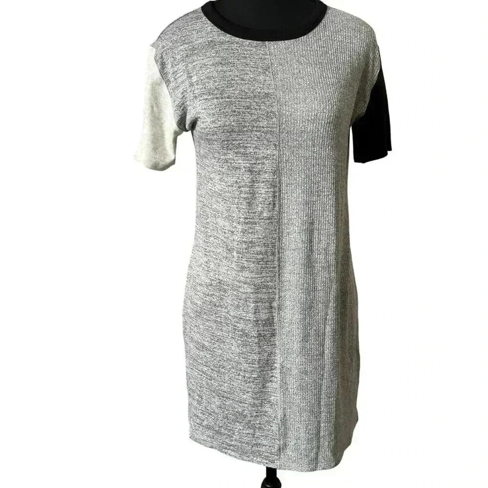 Rag & Bone Women's Knit Colorblock Mini T-Shirt Dress Sz XS